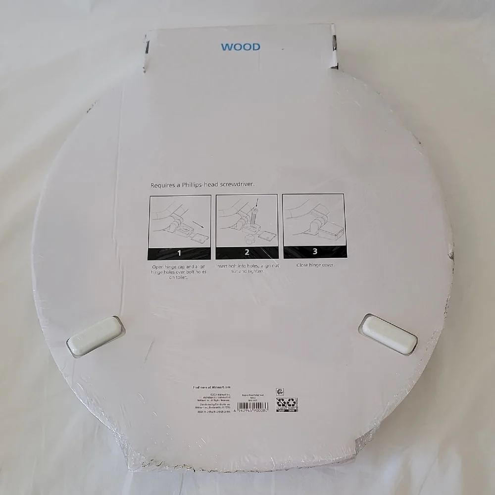 Mainstays white round